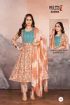 Zarna By Deecee Rayon Printed Kurti With Bottom Dupatta Orders In India